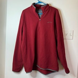 Eddie Bauer Cozy Quarter zip!